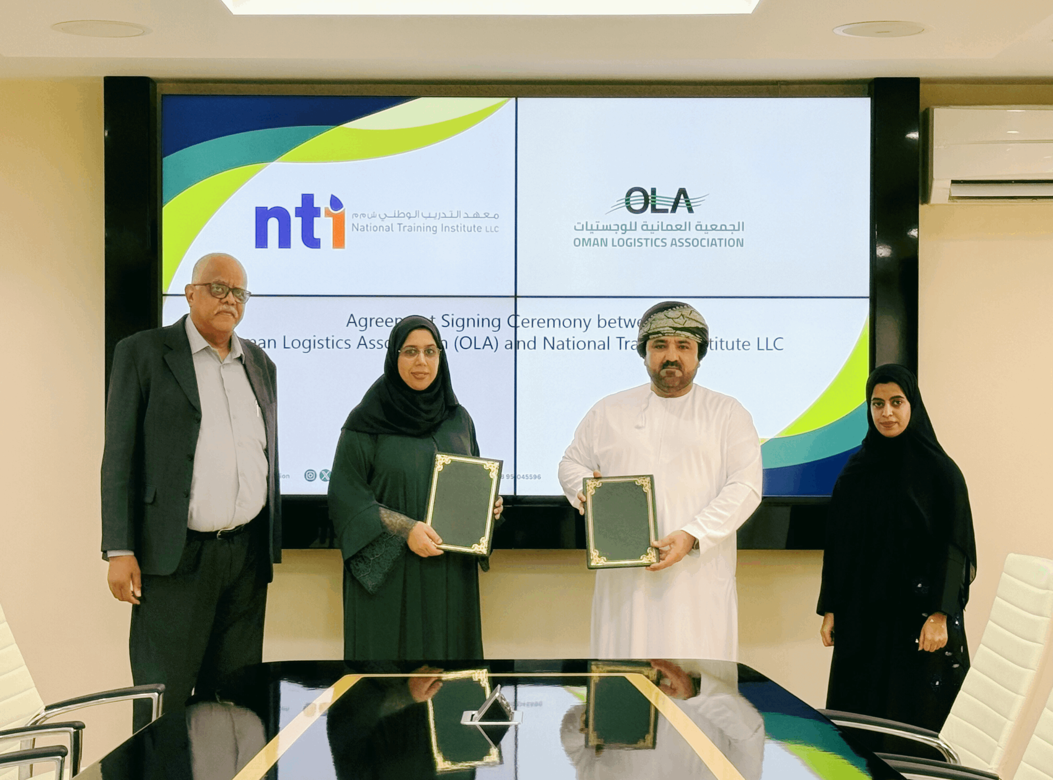 Agreement with National Training Institute